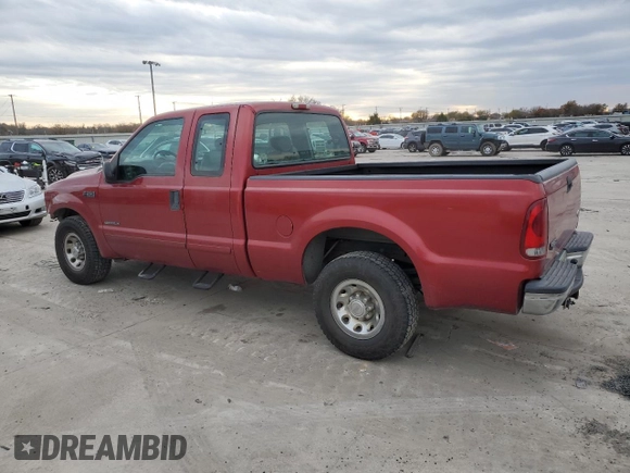 2001 Ford Super Duty F-250 XL with VIN 1FTNX20F61EB06006, listed as a Copart auction lot 84282164 with 342,531 mi miles and Salvage Title. Bid and sale history available at carsss.com. Image 2.