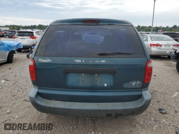 2001 Dodge Caravan SE with VIN 1B4GP25B01B239227, listed as a Copart auction lot 67699044 with 51,109 mi miles and Salvage Title. Bid and sale history available at DreamBid. Image 6.