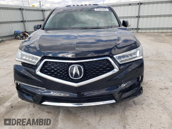 2017 Acura MDX with VIN 5J8YD4H38HL003818, listed as a Copart auction lot 67993803 with 102,899 mi miles. Bid and sale history available at carsss.com. Image 5.