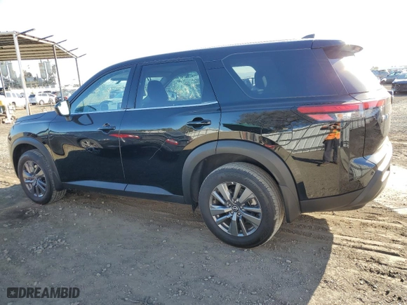 2024 Nissan Pathfinder S with VIN 5N1DR3AA0RC200612, listed as a Copart auction lot 77629804 with 0 mi miles and Salvage Title. Bid and sale history available at carsss.com. Image 2.