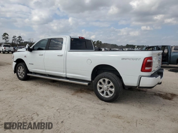 2024 Ram 3500 Laramie with VIN 3C63R3JL7RG112405, listed as a Copart auction lot 44067745 with 10,058 mi miles and Salvage Title. Bid and sale history available at carsss.com. Image 2.
