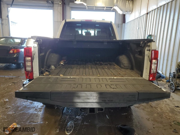 2022 Ford Super Duty F-350 SRW XL with VIN 1FT8W3BTXNEE72176, listed as a Copart auction lot 42822705 with NaN miles and Salvage Title. Bid and sale history available at carsss.com. Image 6.