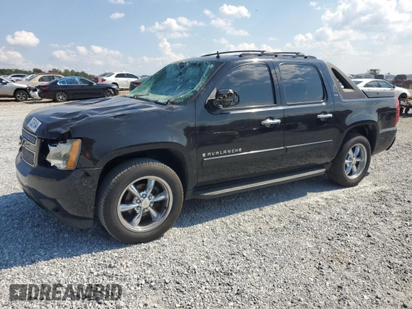 2007 Chevrolet Avalanche LT w/3LT with VIN 3GNEC12067G307296, listed as a Copart auction lot 73326194 with 209,816 mi miles and Salvage Title. Bid and sale history available at carsss.com. Image 1.
