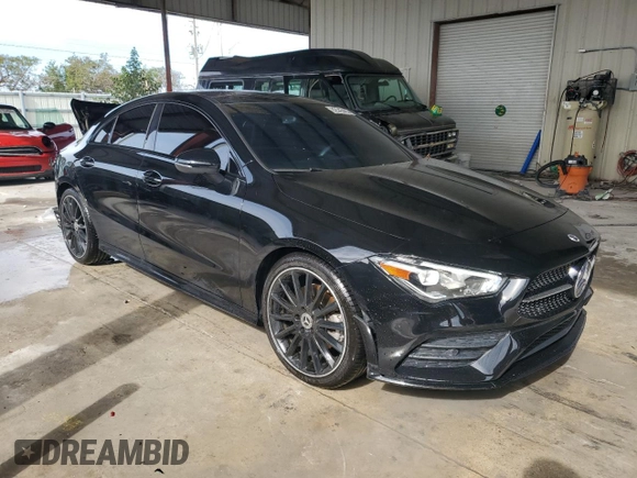 2021 Mercedes-Benz CLA 250 with VIN W1K5J4GB7MN151966, listed as a Copart auction lot 82543403 with 30,116 mi miles and . Bid and sale history available at DreamBid. Image 4.