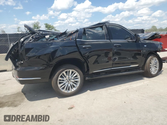 2025 Cadillac Escalade z VIN 1GYS9BRL7SR221143, wystawiony jako Copart lot #55594795 z przebiegiem 463 mil mil oraz Szkoda całkowita • Salvage title. Historia ofert i sprzedaży dostępna na DreamBid. Obrazek 3.