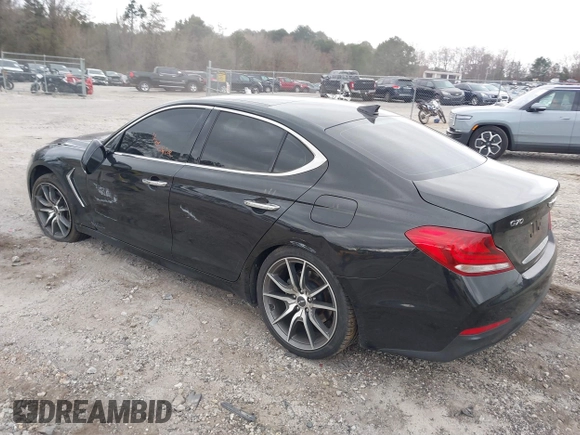 2019 Genesis G70 Advanced with VIN KMTG44LA0KU038176, listed as a IAAI auction lot 41718528 with 85,728 mi miles and . Bid and sale history available at DreamBid. Image 3.