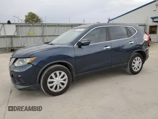 2015 Nissan Rogue S with VIN KNMAT2MTXFP532500, listed as a Copart auction lot 85492084 with 180,701 mi miles and Salvage Title. Bid and sale history available at carsss.com. Image 1.