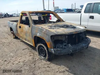 2007 Chevrolet Colorado Work Truck with VIN 1GCCS149378228673, listed as a IAAI auction lot 41897370 with 141,000 mi miles. Bid and sale history available at carsss.com. Image 1.