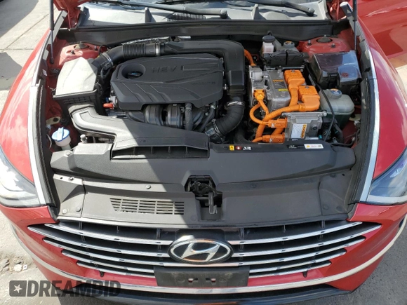 2020 Hyundai Sonata Hybrid Ultimate with VIN KMHL34JJ6LA009976, listed as a Copart auction lot 71633664 with 56,756 mi miles and Salvage Title. Bid and sale history available at carsss.com. Image 11.