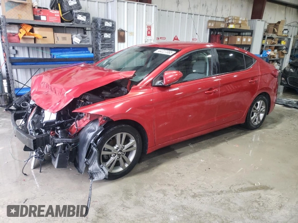 2017 Hyundai Elantra SE with VIN 5NPD84LF6HH138836, listed as a Copart auction lot 44227385 with 60,885 mi miles and Salvage Title. Bid and sale history available at DreamBid. Image 1.
