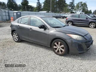 2010 Mazda 3 i Touring with VIN JM1BL1SG2A1308105, listed as a Copart auction lot 55952305 with 206,042 mi miles and Salvage Title. Bid and sale history available at DreamBid. Image 4.