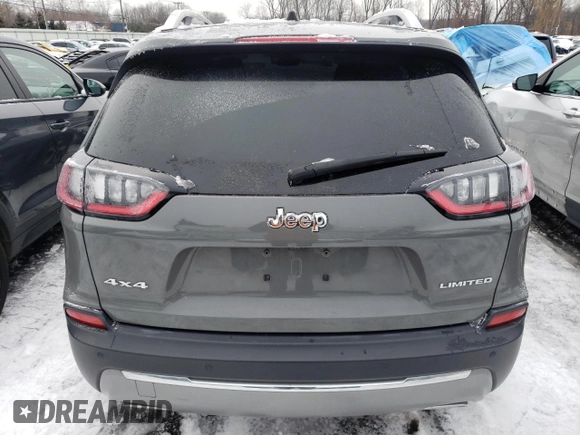 2019 Jeep Cherokee Limited with VIN 1C4PJMDX3KD472313, listed as a Copart auction lot 38220294 with 29,329 mi miles and Non Repairable. Bid and sale history available at carsss.com. Image 6.