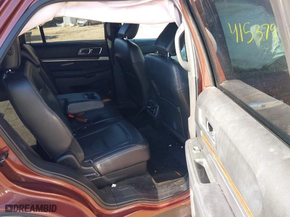 2018 Ford Explorer Limited with VIN 1FM5K7F8XJGA36675, listed as a IAAI auction lot 41537931 with 87,945 mi miles. Bid and sale history available at carsss.com. Image 8.