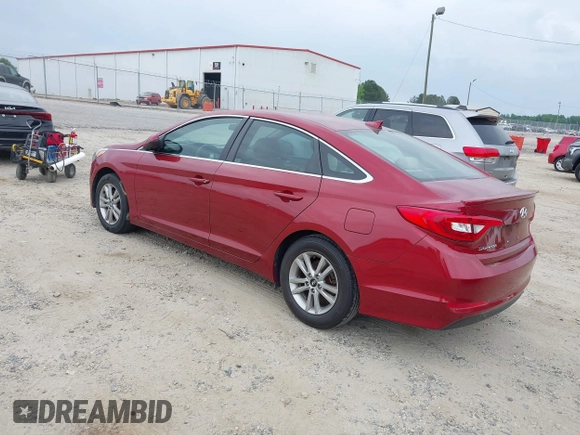 2015 Hyundai Sonata 2.4L SE with VIN 5NPE24AF7FH123641, listed as a IAAI auction lot 42151294 with 98,790 mi miles. Bid and sale history available at carsss.com. Image 3.