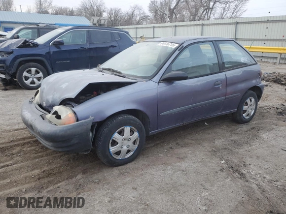 1997 Geo Metro LSi z VIN 2C1MR2299V6755576, wystawiony jako Copart lot #44416715 z przebiegiem 207 281 mil mil oraz Szkoda całkowita • Salvage title. Historia ofert i sprzedaży dostępna na DreamBid. Obrazek 1.