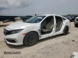 2020 Honda Civic LX z VIN 2HGFC2F65LH516221, wystawiony jako Copart lot #58868055 z przebiegiem 77 130 mil mil oraz Czysty tytuł • Clean title. Historia ofert i sprzedaży dostępna na DreamBid. Obrazek 1.