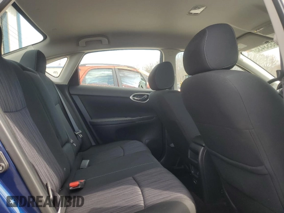 2019 Nissan Sentra SV with VIN 3N1AB7AP7KY365886, listed as a Copart auction lot 53853435 with 49,454 mi miles and Salvage Title. Bid and sale history available at carsss.com. Image 10.