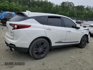 2021 Acura RDX w/A-Spec Package with VIN 5J8TC2H68ML048375, listed as a Copart auction lot 57971645 with Not provided miles and Salvage title. Bid and sale history available at DreamBid. Image 3.