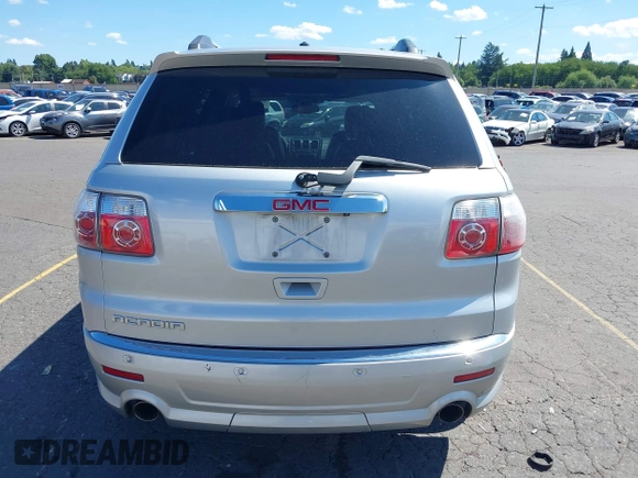 2012 GMC Acadia Denali with VIN 1GKKRTED9CJ204634, listed as a IAAI auction lot 42664484 with 105,118 mi miles and . Bid and sale history available at DreamBid. Image 6.