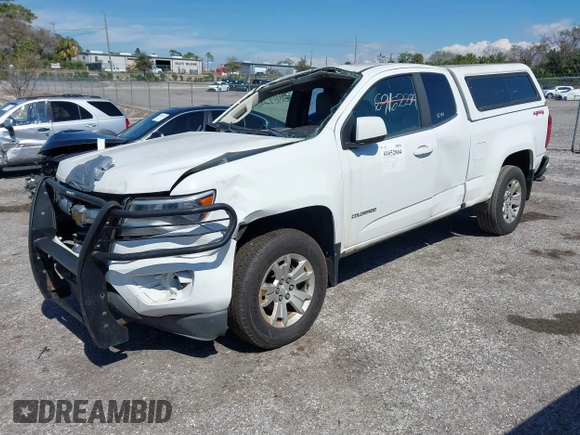 2019 Chevrolet Colorado 4WD LT with VIN 1GCHTCEN4K1175283, listed as a IAAI auction lot 41652804 with 411,521 mi miles. Bid and sale history available at carsss.com. Image 2.