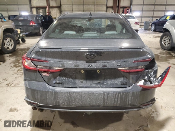 2025 Toyota Camry LE with VIN 4T1DAACK1SU040161, listed as a Copart auction lot 45751455 with 4,022 mi miles and Salvage Title. Bid and sale history available at carsss.com. Image 6.