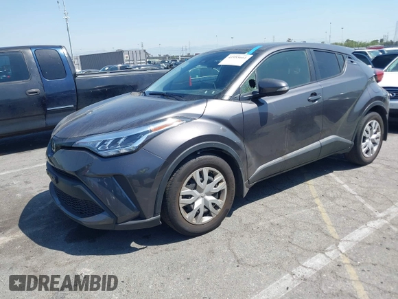 2021 Toyota C-HR LE with VIN JTNKHMBX0M1126776, listed as a IAAI auction lot 41955661 with 81,272 mi miles. Bid and sale history available at carsss.com. Image 17.
