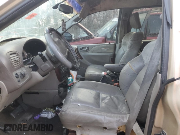 2001 Chrysler Town & Country Limited with VIN 2C8GP64L91R208692, listed as a Copart auction lot 49957205 with 0 mi miles and Salvage Title. Bid and sale history available at carsss.com. Image 7.