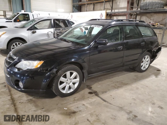 2008 Subaru Outback i z VIN 4S4BP61C287348641, wystawiony jako Copart lot #52567935 z przebiegiem 132 744 mil mil oraz Szkoda całkowita • Salvage title. Historia ofert i sprzedaży dostępna na DreamBid. Obrazek 1.
