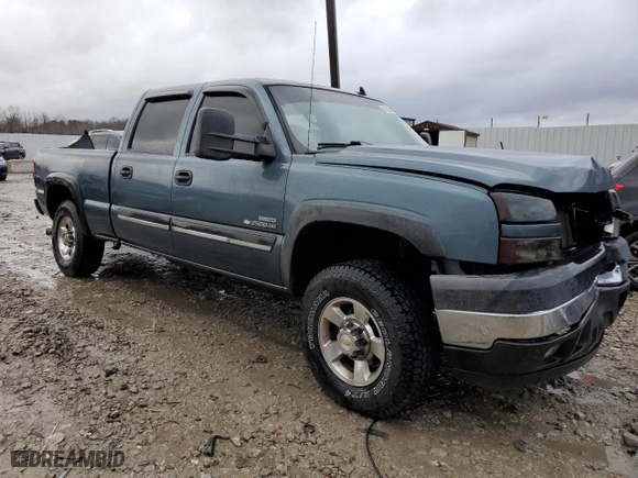 2007 Chevrolet Silverado 2500HD Classic LT3 with VIN 1GCHK23D47F129728, listed as a Copart auction lot 86923564 with 318,855 mi miles and Non Repairable. Bid and sale history available at carsss.com. Image 4.