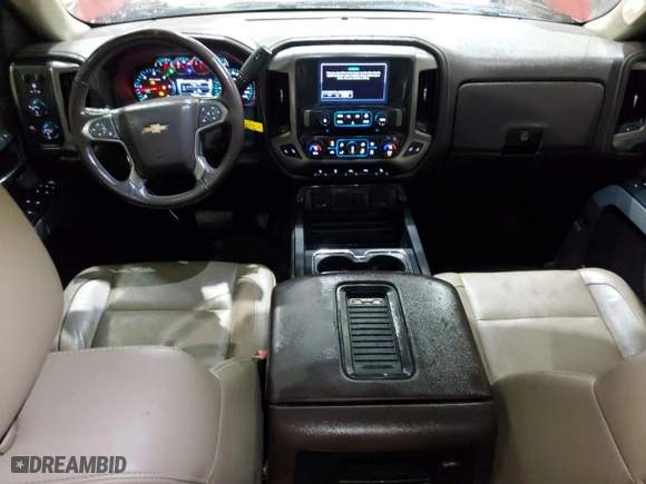 2017 Chevrolet Silverado 1500 LTZ with VIN 3GCUKSECXHG325451, listed as a Copart auction lot 51325015 with 91,737 mi miles and Non Repairable. Bid and sale history available at carsss.com. Image 8.