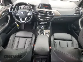 2019 BMW X3 sDrive30i with VIN 5UXTR7C51KLE97226, listed as a Copart auction lot 54701255 with 114,571 mi miles and Clean Title. Bid and sale history available at DreamBid. Image 8.