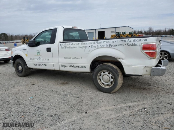 2014 Ford F-150 XL with VIN 1FTMF1CM4EKD78497, listed as a Copart auction lot 48107555 with 145,731 mi miles and Clean Title. Bid and sale history available at carsss.com. Image 2.