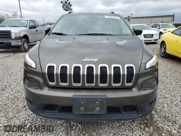 2015 Jeep Cherokee North with VIN 1C4PJMCS0FW514176, listed as a Copart auction lot 53361595 with 175,680 mi miles and Salvage Title. Bid and sale history available at carsss.com. Image 5.