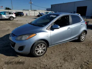 2013 Mazda Mazda2 Sport with VIN JM1DE1KY4D0170735, listed as a Copart auction lot 45476545 with 123,807 mi miles and Salvage Title. Bid and sale history available at carsss.com. Image 1.