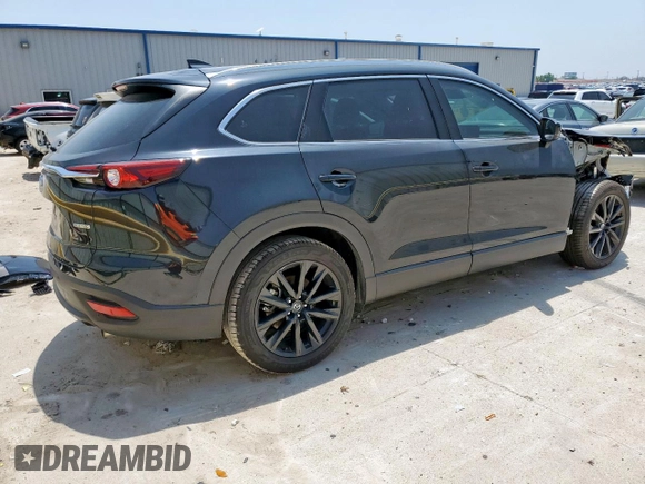 2022 Mazda CX-9 Touring Plus with VIN JM3TCBAY7N0611193, listed as a Copart auction lot 57575265 with 34,761 mi miles and Salvage title. Bid and sale history available at DreamBid. Image 3.