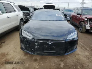 2016 Tesla Model S 70 with VIN 5YJSA1E11GF155536, listed as a Copart auction lot 47543565 with 137,462 mi miles and Salvage title. Bid and sale history available at DreamBid. Image 5.