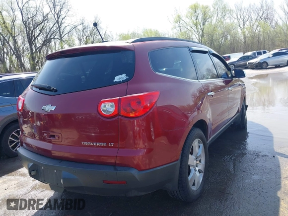 2011 Chevrolet Traverse 1LT with VIN 1GNKVGED3BJ235818, listed as a IAAI auction lot 41819020 with Not Provided miles and . Bid and sale history available at DreamBid. Image 4.