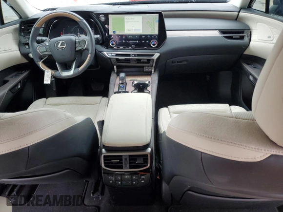 2024 Lexus RX with VIN 2T2BAMBA4RC030832, listed as a Copart auction lot 84024924 with 12,605 mi miles and Salvage Title. Bid and sale history available at carsss.com. Image 8.