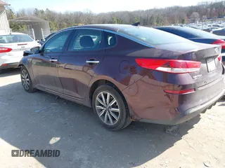 2019 Kia Optima LX with VIN 5XXGT4L3XKG369534, listed as a IAAI auction lot 41768690 with 63,905 mi miles. Bid and sale history available at carsss.com. Image 3.