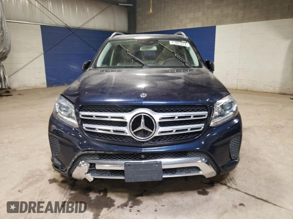 2017 Mercedes-Benz GLS 450 with VIN 4JGDF6EE3HA971843, listed as a Copart auction lot 71061374 with 96,225 mi miles and Salvage Title. Bid and sale history available at DreamBid. Image 5.