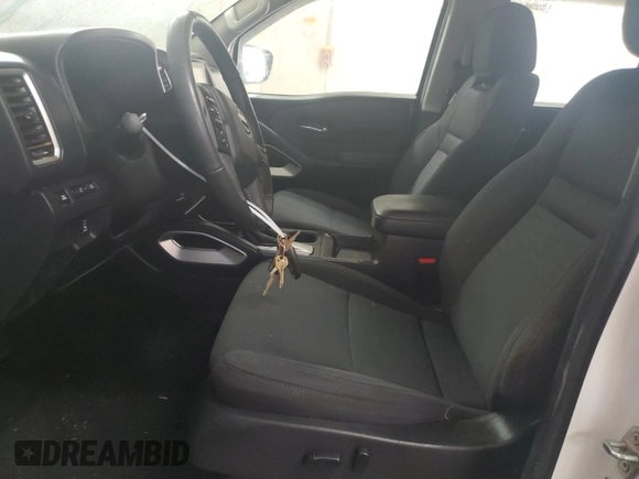 2022 Nissan Frontier SV with VIN 1N6ED1FJ0NN639051, listed as a Copart auction lot 75036784 with Not provided miles and Non repairable. Bid and sale history available at DreamBid. Image 7.