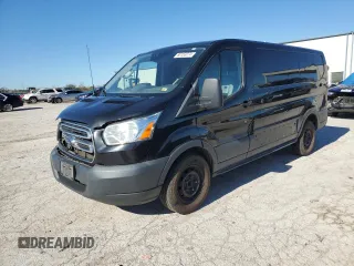 2015 Ford Transit Cargo with VIN 1FTNE1YM4FKB27383, listed as a Copart auction lot 80153074 with 228,321 mi miles and Salvage title. Bid and sale history available at DreamBid. Image 1.