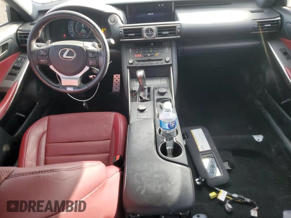 2020 Lexus IS 300 F Sport with VIN JTHGA1D21L5103995, listed as a Copart auction lot 47131455 with 3,928 mi miles and Salvage title. Bid and sale history available at DreamBid. Image 8.