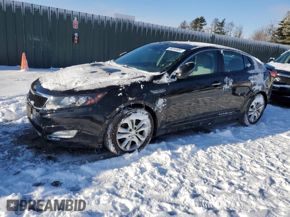 2013 Kia Optima EX with VIN 5XXGN4A70DG161293, listed as a Copart auction lot 89244685 with 30,752 mi miles and Salvage Title. Bid and sale history available at carsss.com. Image 1.