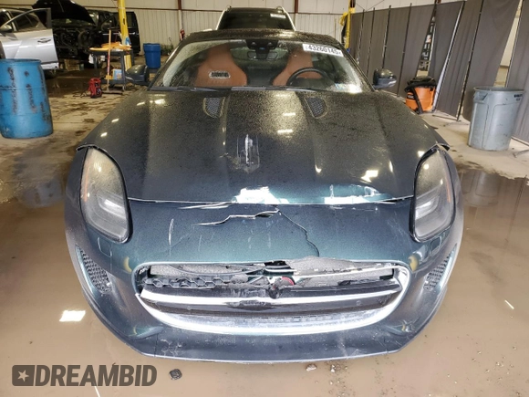 2020 Jaguar F-Type with VIN SAJDD1EV3LCK64835, listed as a Copart auction lot 43260145 with 18,157 mi miles and Salvage Title. Bid and sale history available at DreamBid. Image 5.