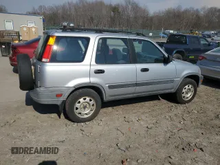 2001 Honda CR-V LX with VIN JHLRD174X1C001721, listed as a Copart auction lot 49650405 with 296,014 mi miles and Salvage Title. Bid and sale history available at carsss.com. Image 3.