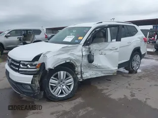 2019 Volkswagen Atlas SE z VIN 1V2WR2CA9KC593891, wystawiony jako IAAI lot #41947078 z przebiegiem 74 525 mil mil oraz . Historia ofert i sprzedaży dostępna na DreamBid. Obrazek 6.