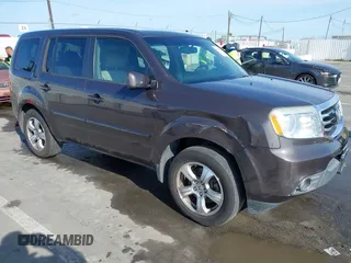 2013 Honda Pilot EX-L with VIN 5FNYF3H57DB031983, listed as a IAAI auction lot 41912221 with 148,908 mi miles. Bid and sale history available at carsss.com. Image 1.