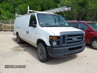 2011 Ford Econoline Cargo Commercial with VIN 1FTNS1EW0BDA65560, listed as a IAAI auction lot 42023428 with 267,279 mi miles. Bid and sale history available at carsss.com. Image 1.