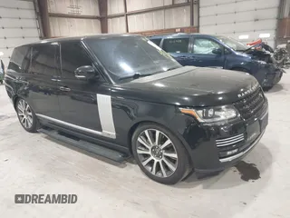2015 Land Rover Range Rover Autobiography z VIN SALGV3TF2FA198352, wystawiony jako IAAI lot #42166457 z przebiegiem 144 894 mil mil oraz . Historia ofert i sprzedaży dostępna na DreamBid. Obrazek 1.